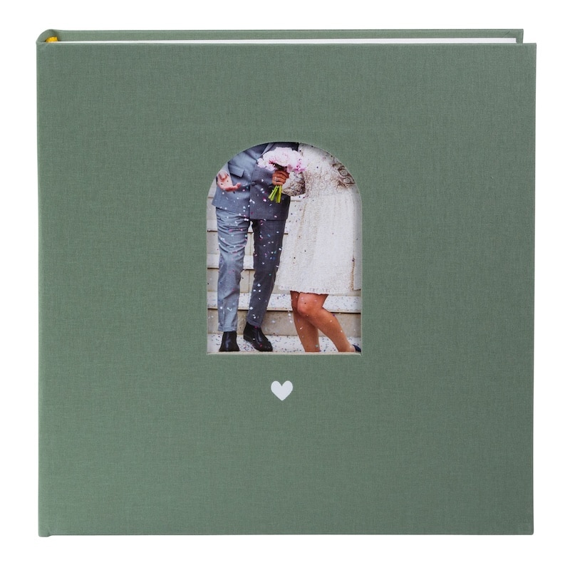 Trouwalbum Hartenmoment - Artisjok - 30x31 cm