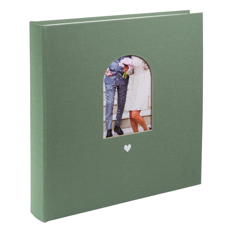 Trouwalbum Hartenmoment - Artisjok - 30x31 cm - Afbeelding 6