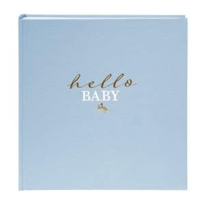 Fotoalbum Hello Baby - 30x31 cm - Lichtblauw
