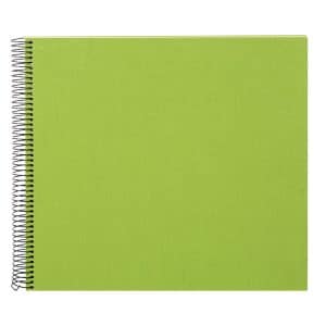 Spiraalalbum Bella Vista - Appelgroen - 35x30 cm
