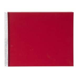 Spiraalalbum Bella Vista - Rood - 35x30 cm
