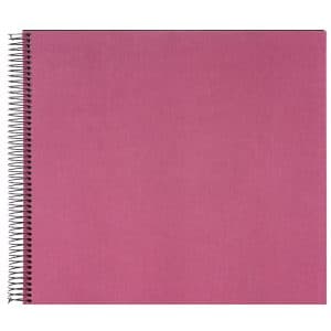 Spiraalalbum Bella Vista - Fuchsia - 35x30 cm