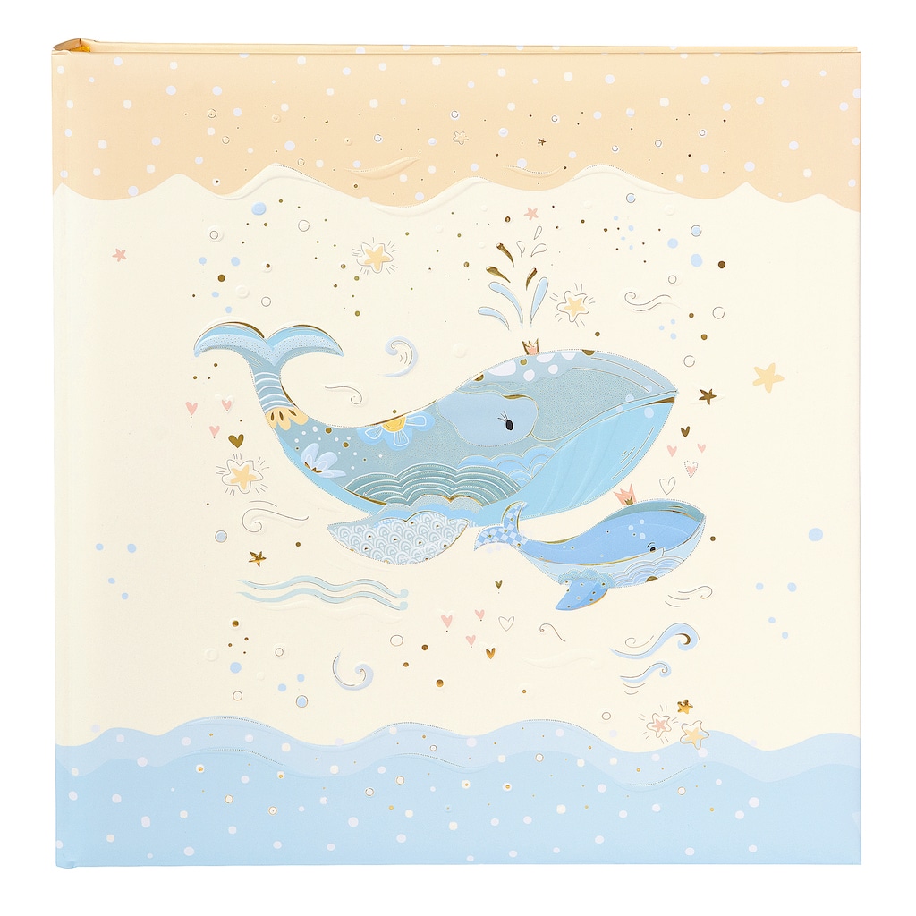 Goldbuch Fotoalbum Blue Whale – 30x31 cm – 60 witte pagina’s